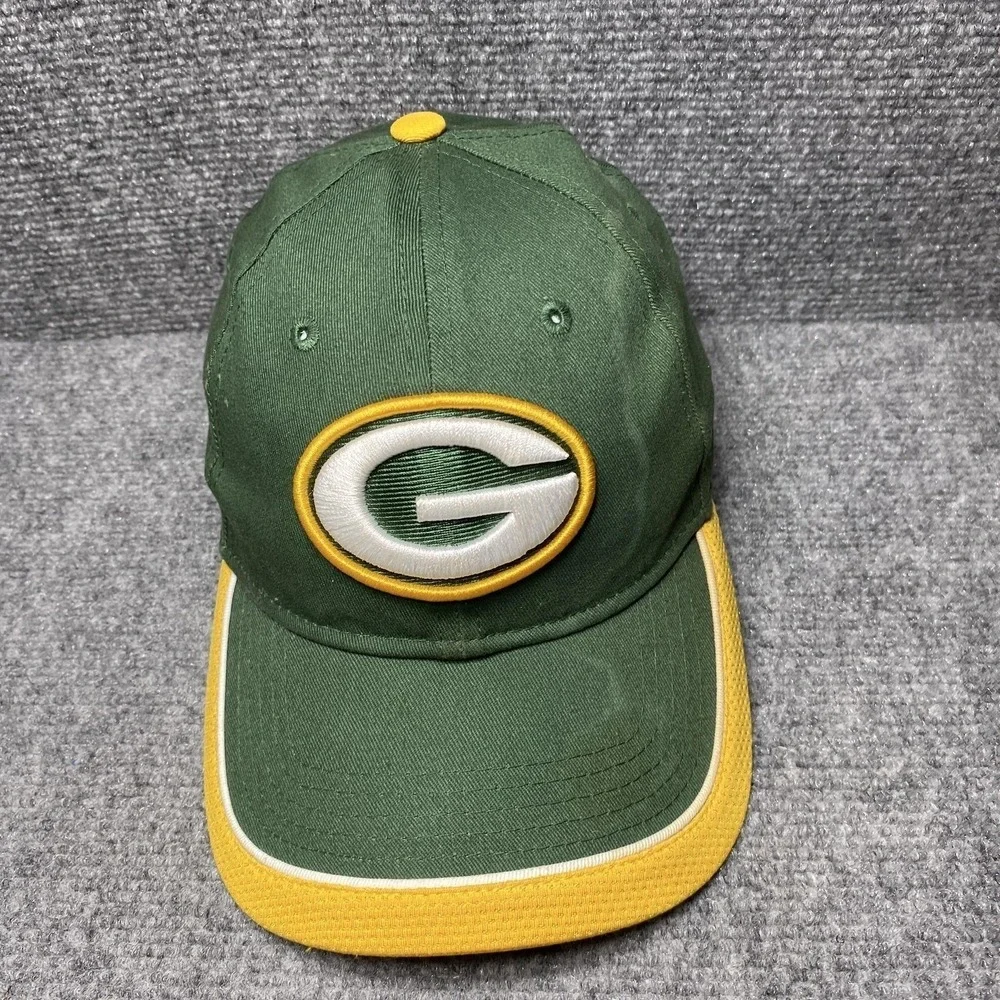 Green Bay Packers Hat Cap Strap Back Mens NFL Football  New Era 9FORTY